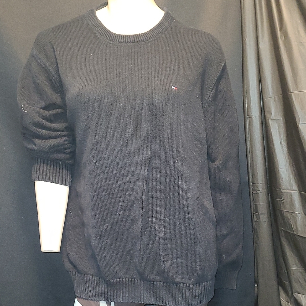 2013 Tommy Hilfiger Men's Black Sweater Size Xl